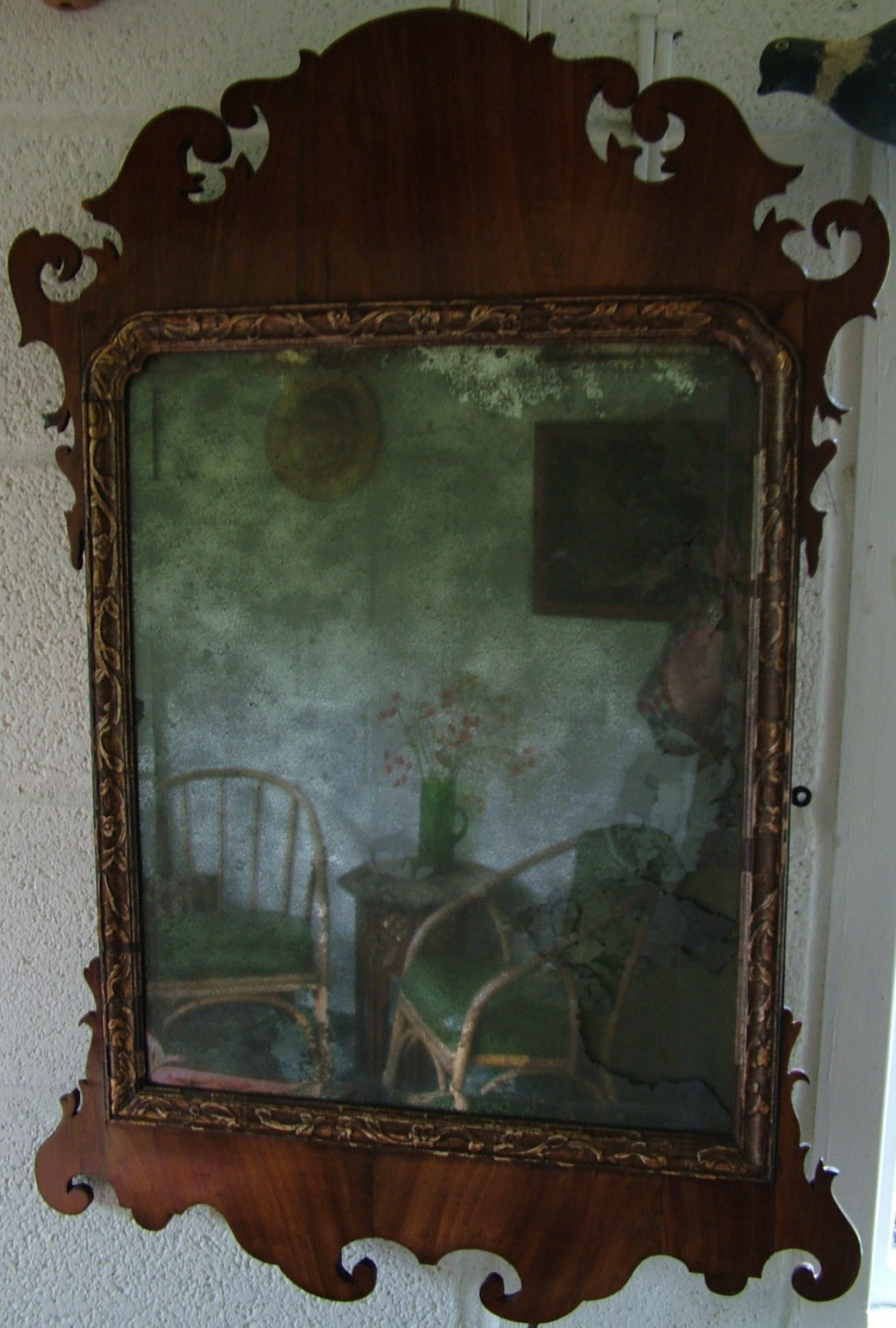 A Garden Room Looking Glass